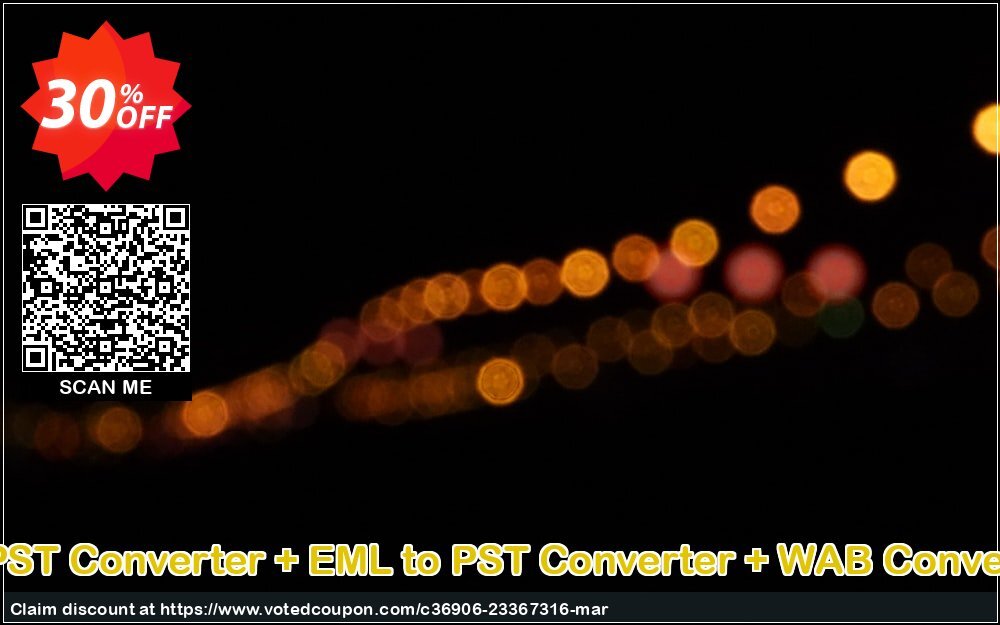 Special Bundle Offer - DBX to PST Converter + EML to PST Converter + WAB Converter + WINDOWS Mail Converter Coupon, discount SysTools Summer Sale. Promotion: awful promotions code of Special Bundle Offer - DBX to PST Converter + EML to PST Converter + WAB Converter + Windows Mail Converter 2024