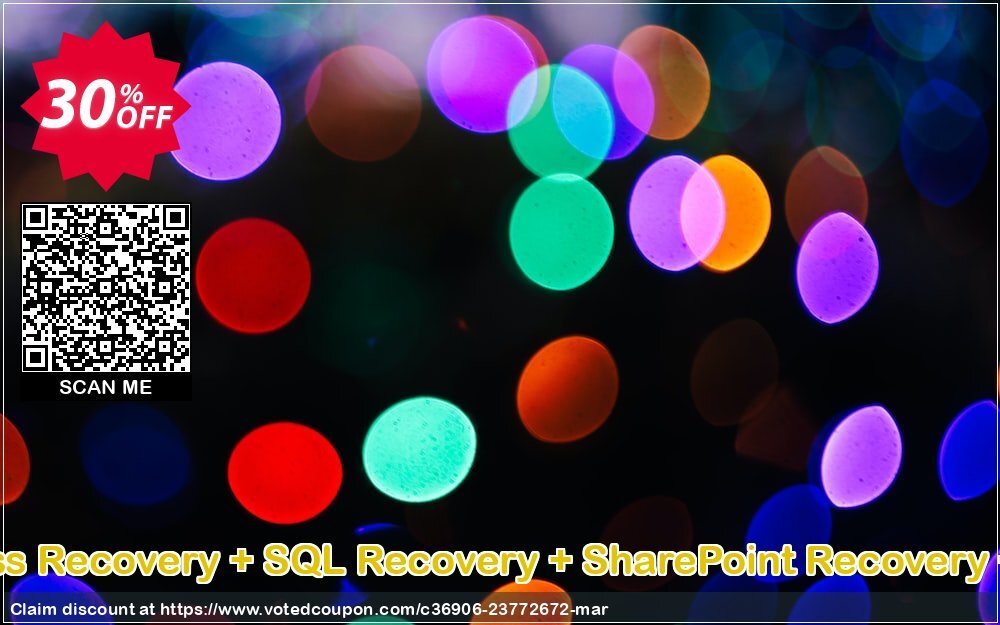 Special Bundle Offer - Access Recovery + SQL Recovery + SharePoint Recovery + SQLite Database Recovery Coupon Code Apr 2024, 30% OFF - VotedCoupon