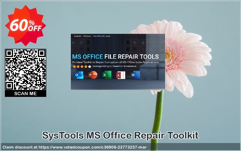 SysTools MS Office Repair Toolkit Coupon Code Mar 2024, 60% OFF - VotedCoupon