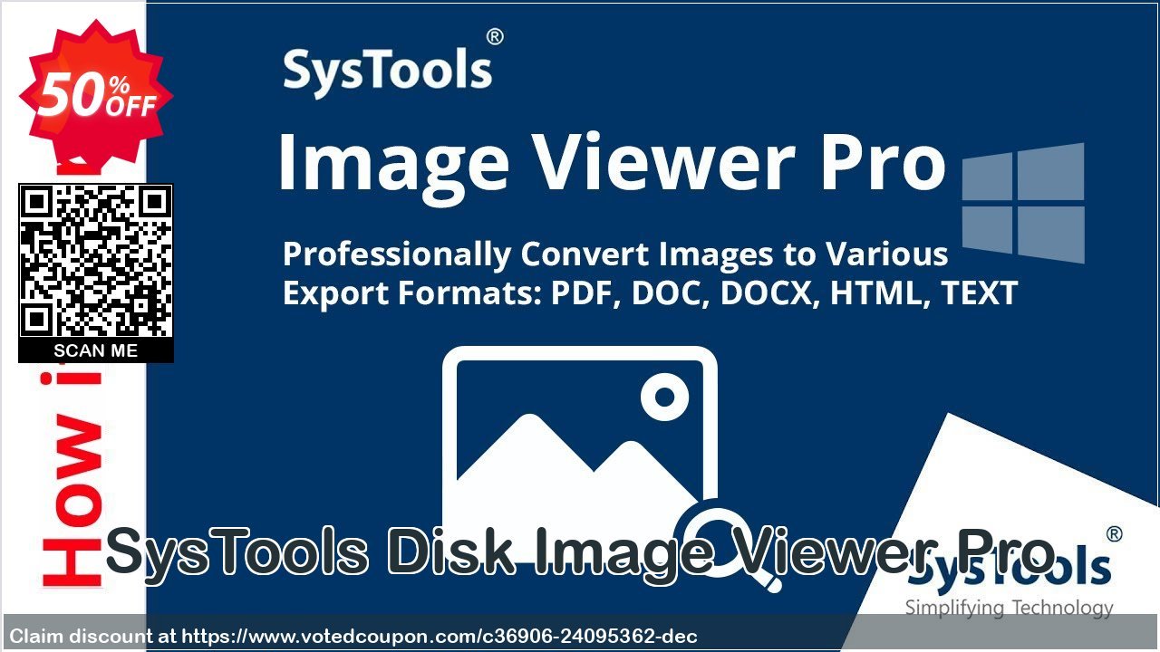 SysTools Disk Image Viewer Pro Coupon Code Apr 2024, 50% OFF - VotedCoupon