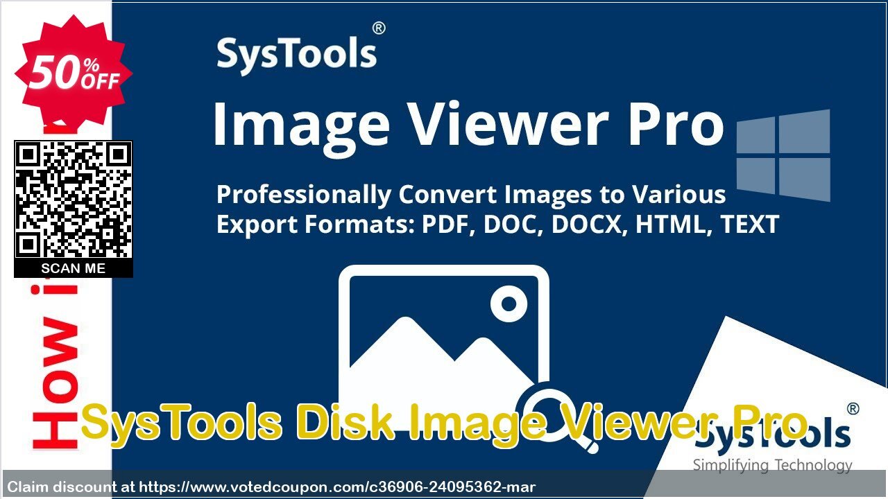 SysTools Disk Image Viewer Pro Coupon Code Apr 2024, 50% OFF - VotedCoupon