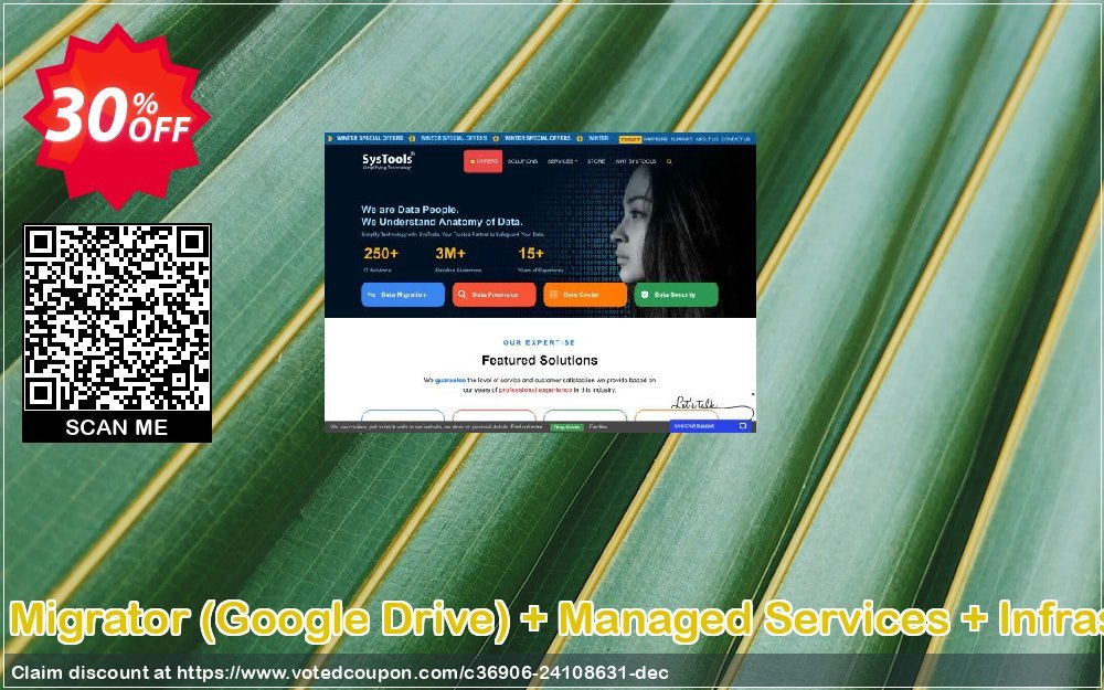 SysTools Migrator, Google Drive + Managed Services + Infrastructure Coupon Code Apr 2024, 30% OFF - VotedCoupon