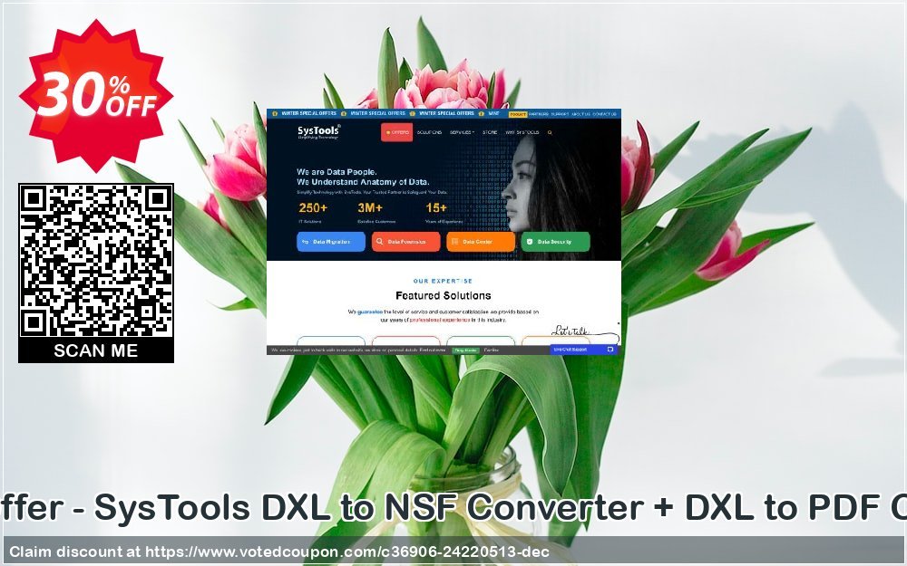 Bundle Offer - SysTools DXL to NSF Converter + DXL to PDF Converter Coupon Code Apr 2024, 30% OFF - VotedCoupon