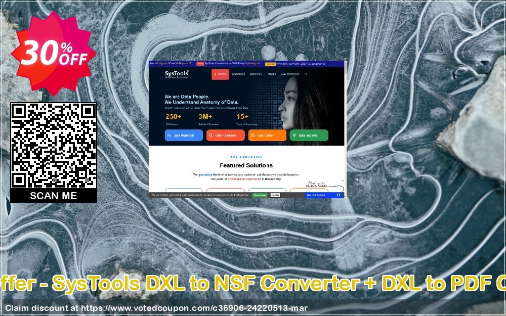 Bundle Offer - SysTools DXL to NSF Converter + DXL to PDF Converter Coupon Code Apr 2024, 30% OFF - VotedCoupon