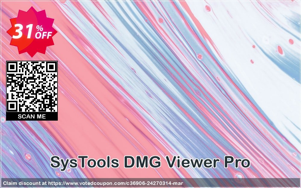 SysTools DMG Viewer Pro Coupon, discount SysTools Summer Sale. Promotion: formidable discount code of SysTools DMG Viewer Pro 2024