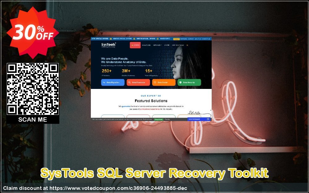SysTools SQL Server Recovery Toolkit Coupon Code Apr 2024, 30% OFF - VotedCoupon