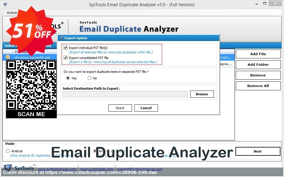Email Duplicate Analyzer Coupon Code Jun 2023, 51% OFF - VotedCoupon