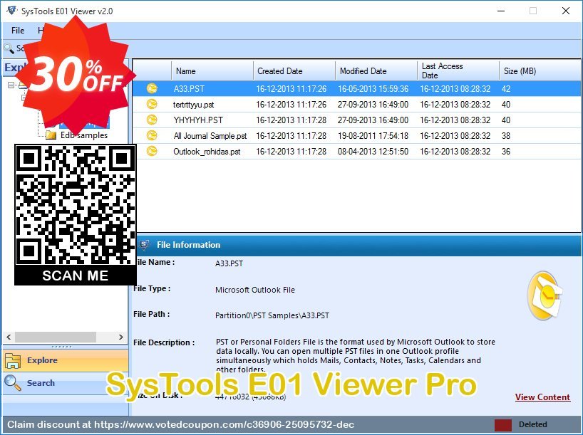 SysTools E01 Viewer Pro Coupon Code Apr 2024, 30% OFF - VotedCoupon