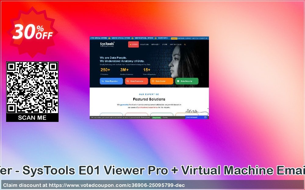 Bundle Offer - SysTools E01 Viewer Pro + Virtual MAChine Email Recovery Coupon, discount SysTools Summer Sale. Promotion: wonderful sales code of Bundle Offer - SysTools E01 Viewer Pro + Virtual Machine Email Recovery 2024
