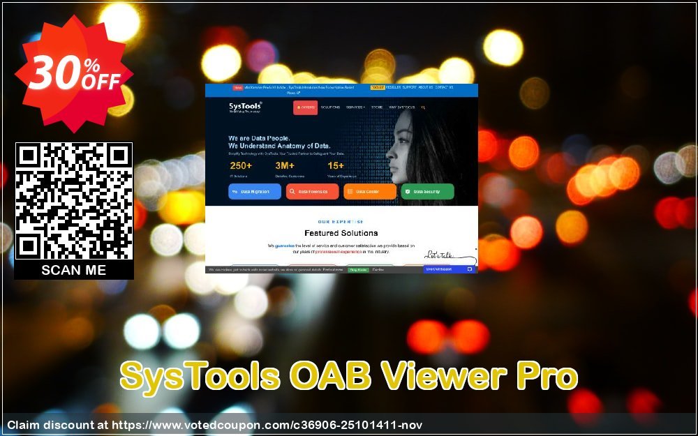 SysTools OAB Viewer Pro Coupon, discount SysTools Summer Sale. Promotion: awesome promo code of SysTools OAB Viewer Pro 2024