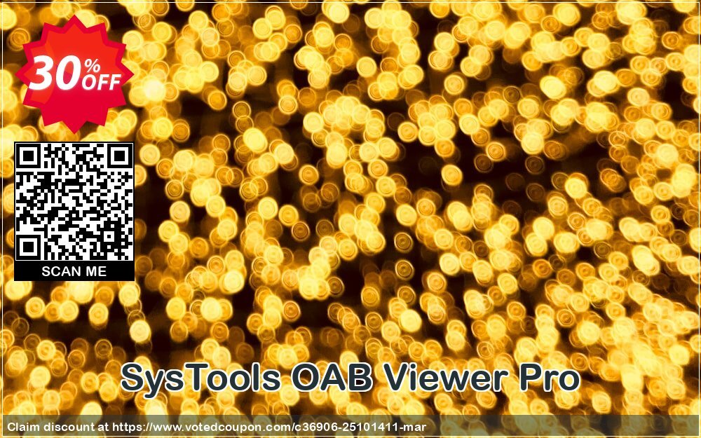 SysTools OAB Viewer Pro Coupon, discount SysTools Summer Sale. Promotion: awesome promo code of SysTools OAB Viewer Pro 2024