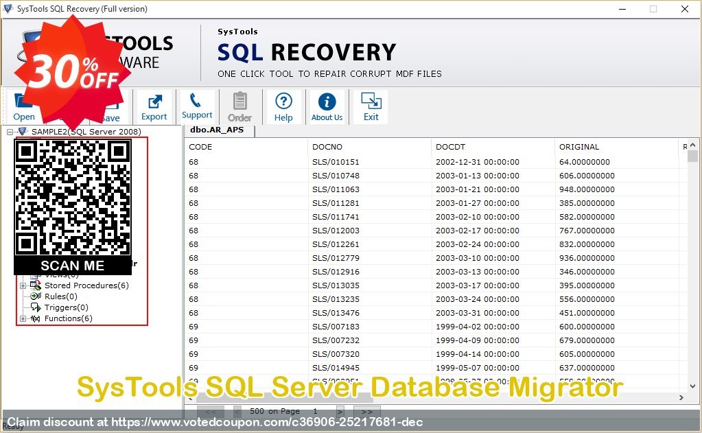 SysTools SQL Server Database Migrator Coupon Code Apr 2024, 30% OFF - VotedCoupon