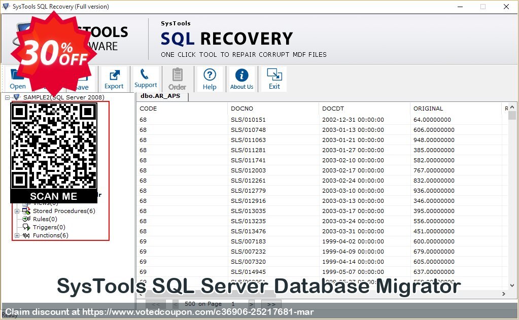 SysTools SQL Server Database Migrator Coupon, discount SysTools Summer Sale. Promotion: imposing promo code of SysTools SQL Server Database Migrator 2024