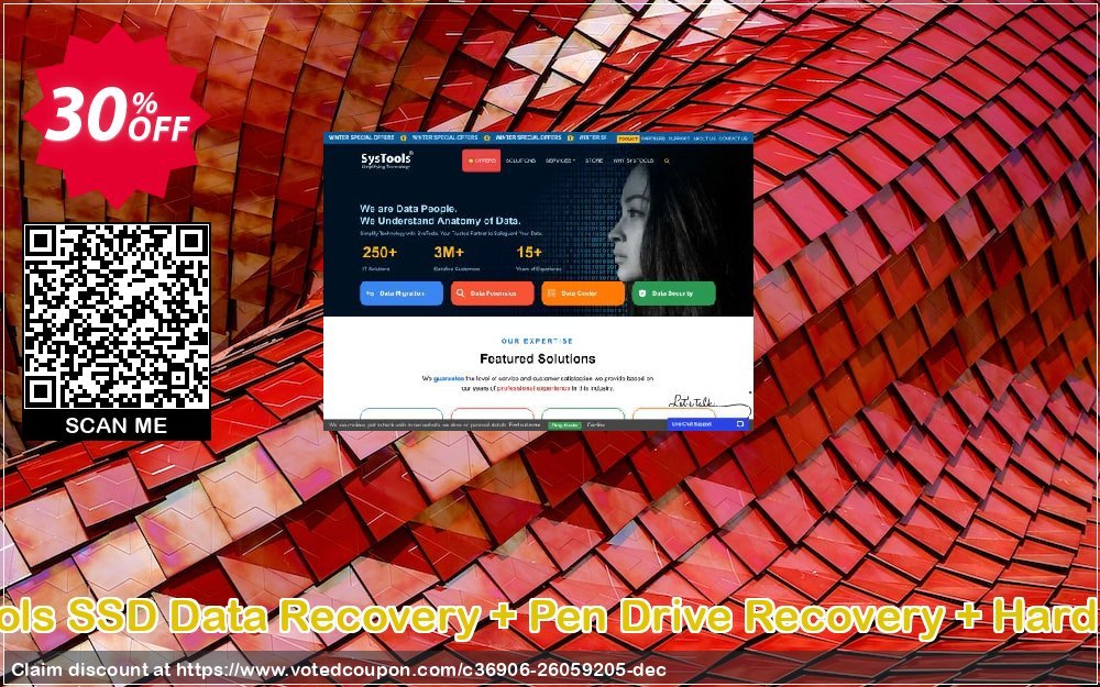 Bundle Offer - SysTools SSD Data Recovery + Pen Drive Recovery + Hard Drive Data Recovery Coupon Code Apr 2024, 30% OFF - VotedCoupon