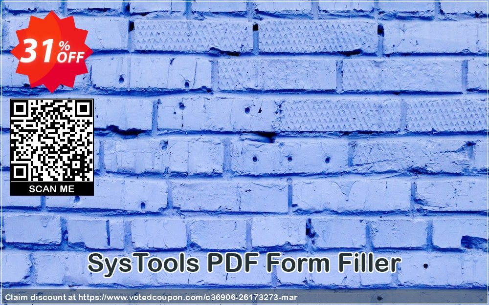 SysTools PDF Form Filler Coupon Code May 2024, 31% OFF - VotedCoupon