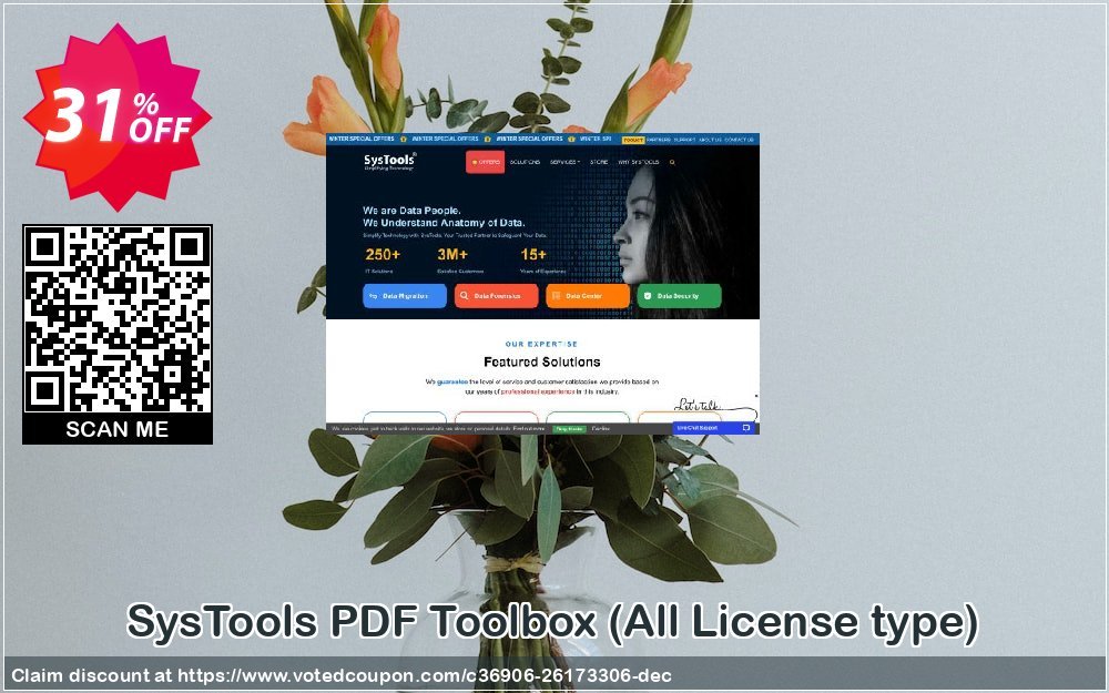 SysTools PDF Toolbox, All Plan type  Coupon Code May 2024, 31% OFF - VotedCoupon