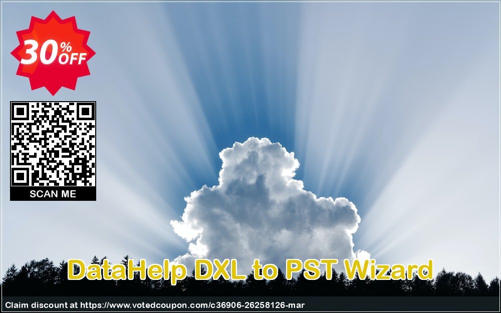 DataHelp DXL to PST Wizard Coupon, discount SysTools Spring Offer. Promotion: Best sales code of DataHelp DXL to PST Wizard 2024