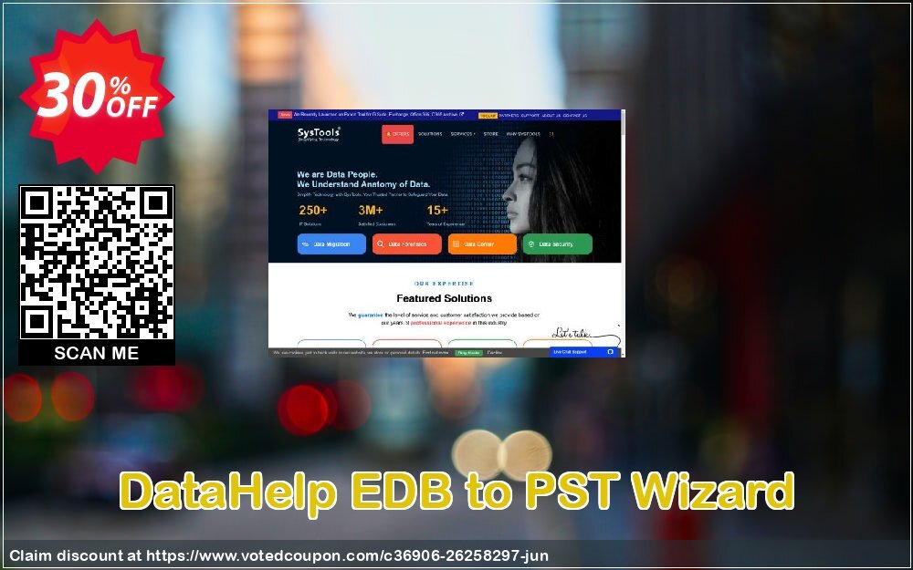 DataHelp EDB to PST Wizard Coupon, discount SysTools Spring Offer. Promotion: Imposing discount code of DataHelp EDB to PST Wizard 2024
