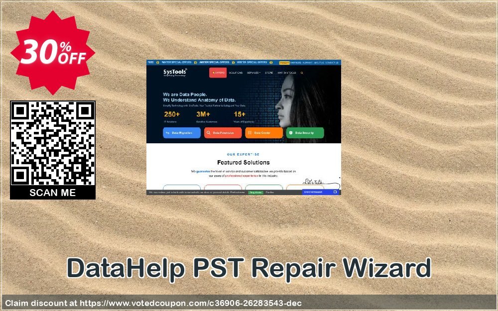 DataHelp PST Repair Wizard Coupon, discount SysTools Spring Offer. Promotion: Hottest sales code of DataHelp PST Repair Wizard 2024