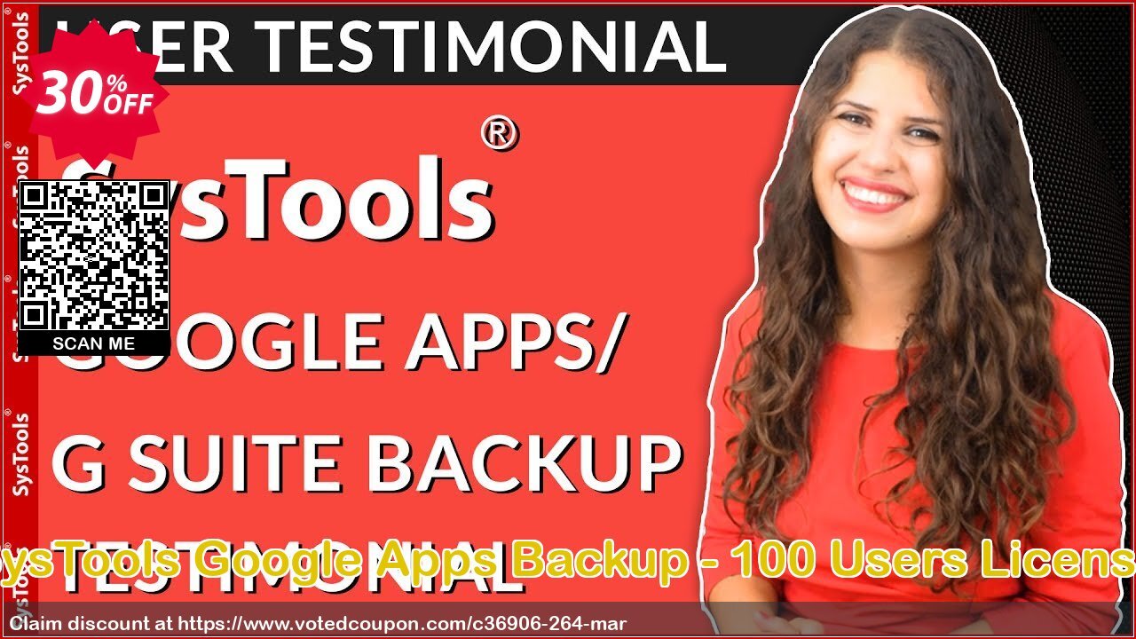 SysTools Google Apps Backup - 100 Users Plan Coupon Code Apr 2024, 30% OFF - VotedCoupon