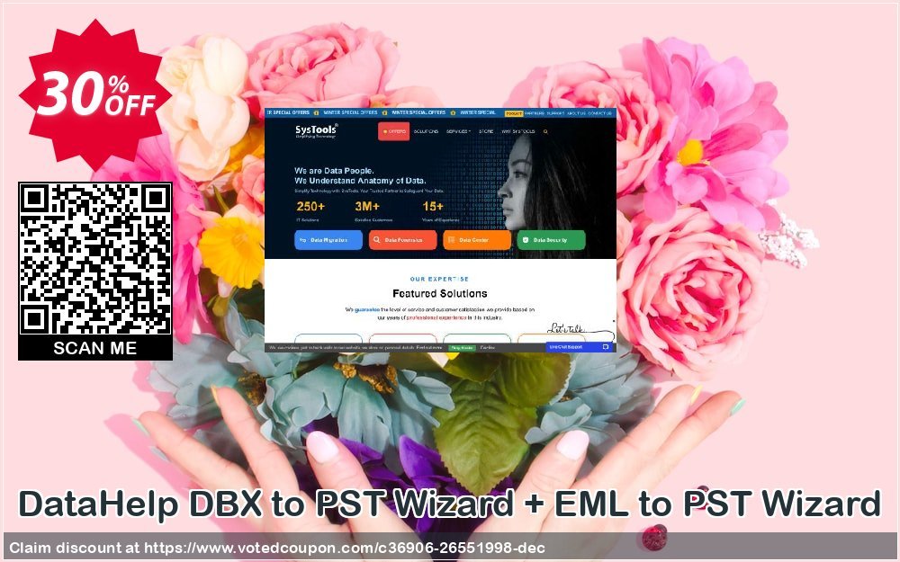DataHelp DBX to PST Wizard + EML to PST Wizard Coupon, discount SysTools Spring Offer. Promotion: Big discounts code of DataHelp DBX to PST Wizard + EML to PST Wizard 2024