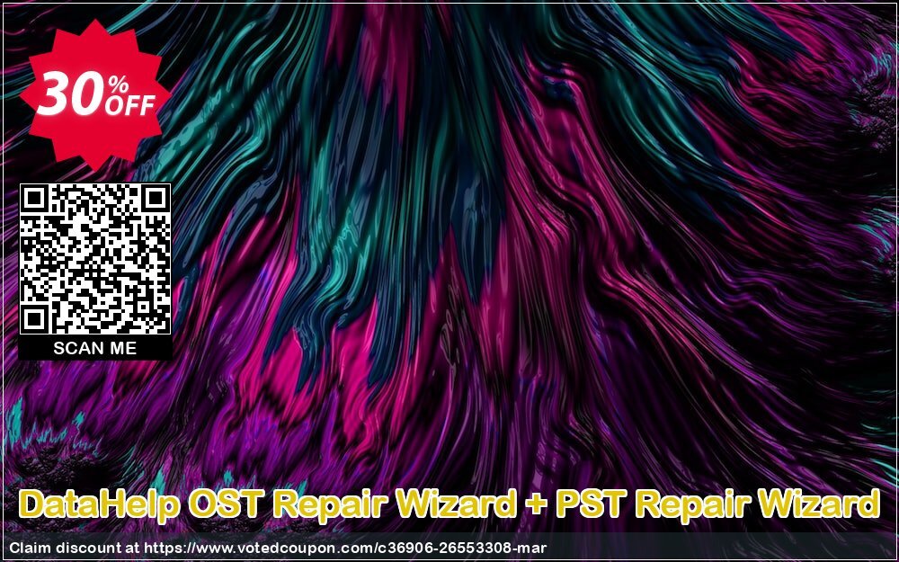 DataHelp OST Repair Wizard + PST Repair Wizard Coupon, discount SysTools Spring Offer. Promotion: Best promotions code of DataHelp OST Repair Wizard + PST Repair Wizard 2024