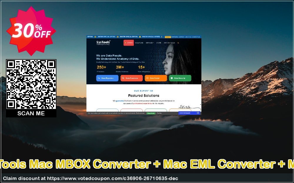 Bundle Offer - SysTools MAC MBOX Converter + MAC EML Converter + MAC OLM Converter Coupon Code Apr 2024, 30% OFF - VotedCoupon