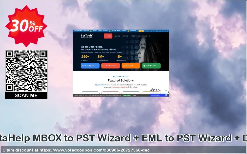 Special Offer - DataHelp MBOX to PST Wizard + EML to PST Wizard + DBX to PST Wizard Coupon Code Apr 2024, 30% OFF - VotedCoupon