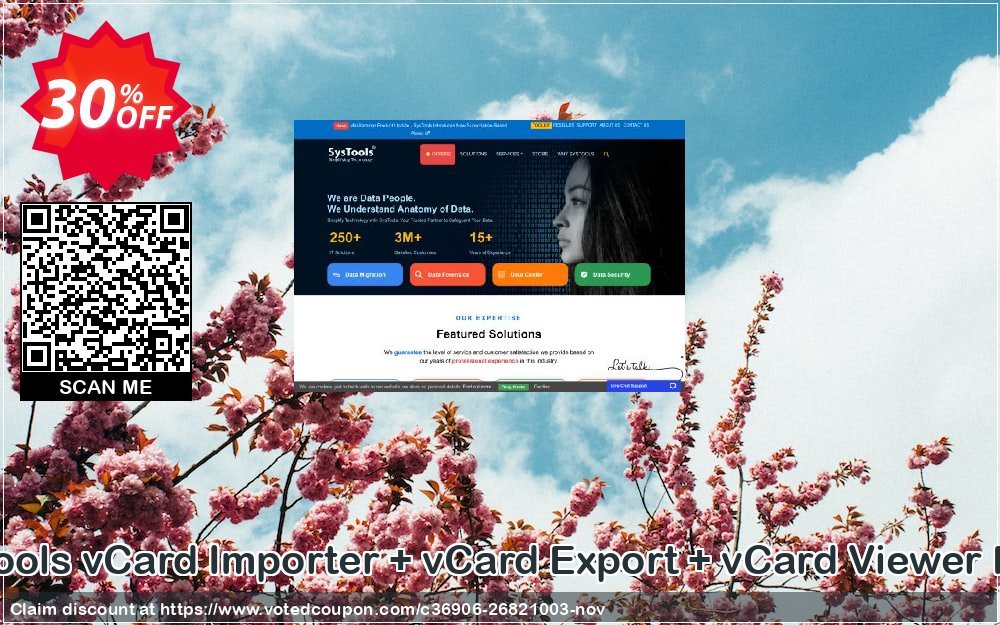 Bundle Offer - SysTools vCard Importer + vCard Export + vCard Viewer Pro + Excel to vCard Coupon Code Apr 2024, 30% OFF - VotedCoupon