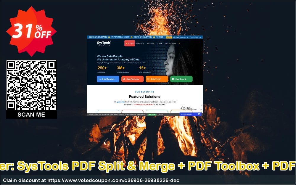 Special Offer: SysTools PDF Split & Merge + PDF Toolbox + PDF Form Filler Coupon, discount SysTools Pre Monsoon Offer. Promotion: Fearsome offer code of Special Offer - SysTools PDF Split & Merge + PDF Toolbox + PDF Form Filler - Personal License 2024