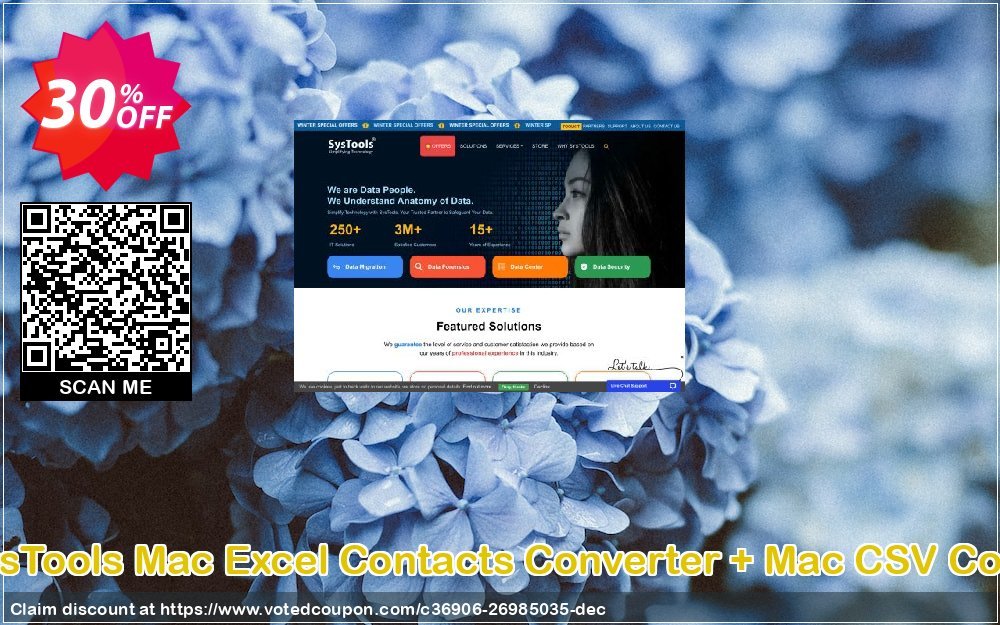 Bundle Offer - SysTools MAC Excel Contacts Converter + MAC CSV Contacts Converter Coupon Code May 2024, 30% OFF - VotedCoupon