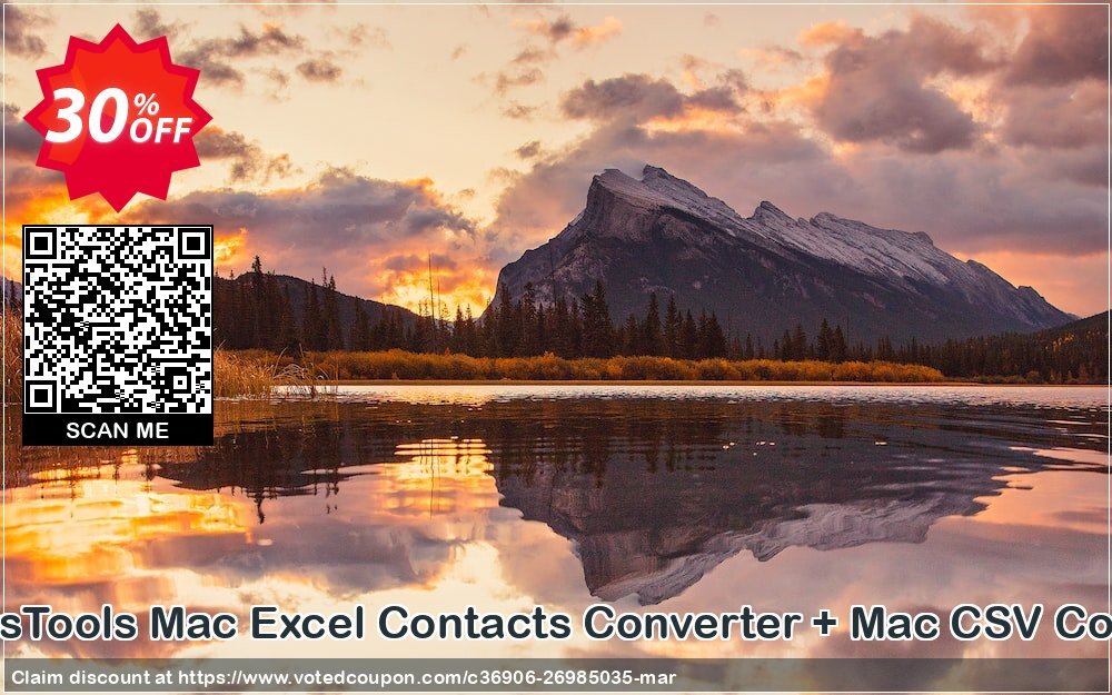 Bundle Offer - SysTools MAC Excel Contacts Converter + MAC CSV Contacts Converter Coupon, discount SysTools Pre Monsoon Offer. Promotion: Wondrous offer code of Bundle Offer - SysTools Mac Excel Contacts Converter + Mac CSV Contacts Converter 2024