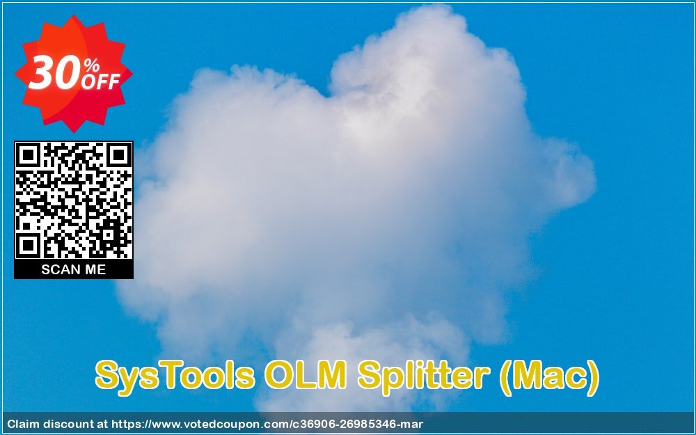 SysTools OLM Splitter, MAC  Coupon Code May 2024, 30% OFF - VotedCoupon