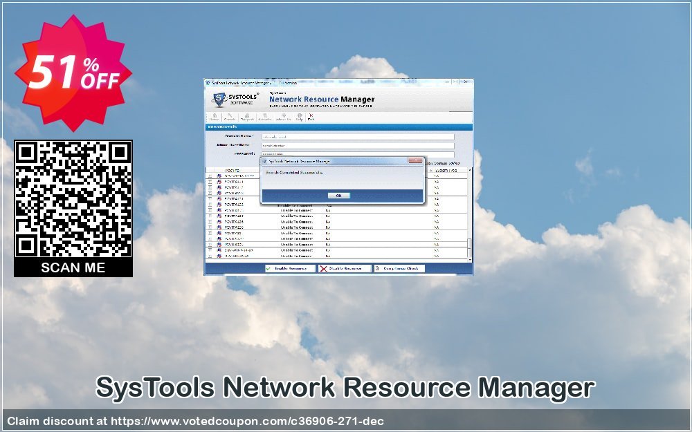 SysTools Network Resource Manager Coupon Code Apr 2024, 51% OFF - VotedCoupon