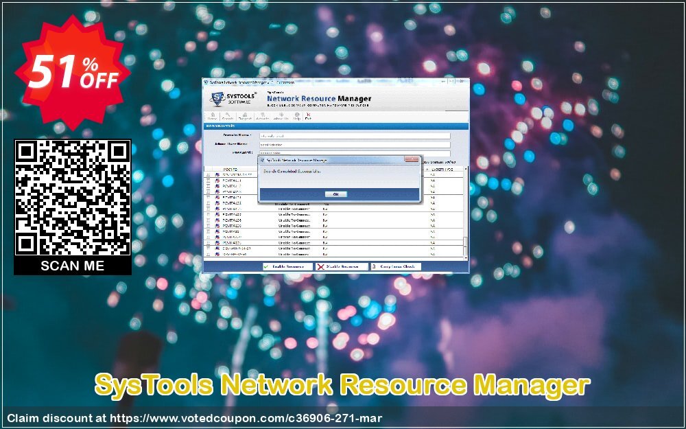 SysTools Network Resource Manager Coupon Code Apr 2024, 51% OFF - VotedCoupon