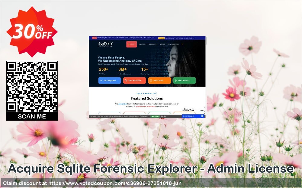 Acquire Sqlite Forensic Explorer - Admin Plan Coupon, discount SysTools Spring Offer. Promotion: Awesome discounts code of Acquire Sqlite Forensic Explorer - Admin License 2024