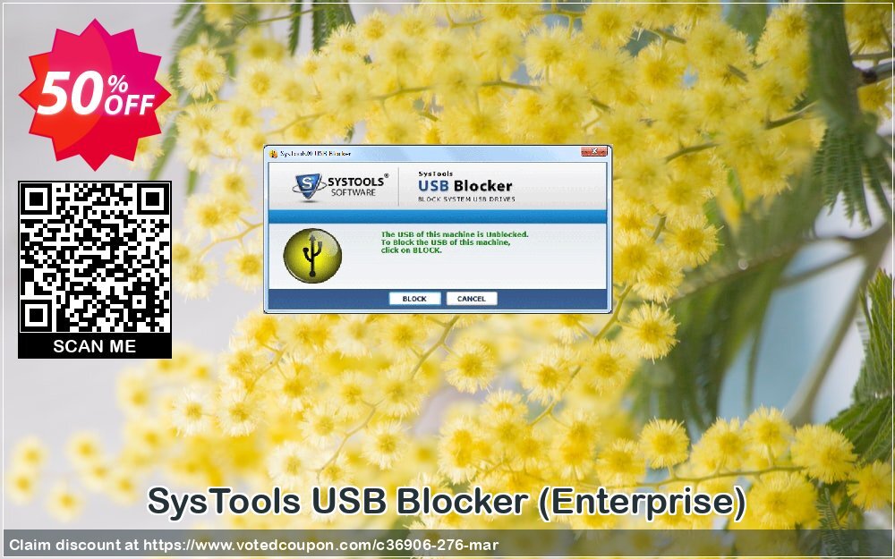 SysTools USB Blocker, Enterprise  Coupon Code May 2024, 50% OFF - VotedCoupon