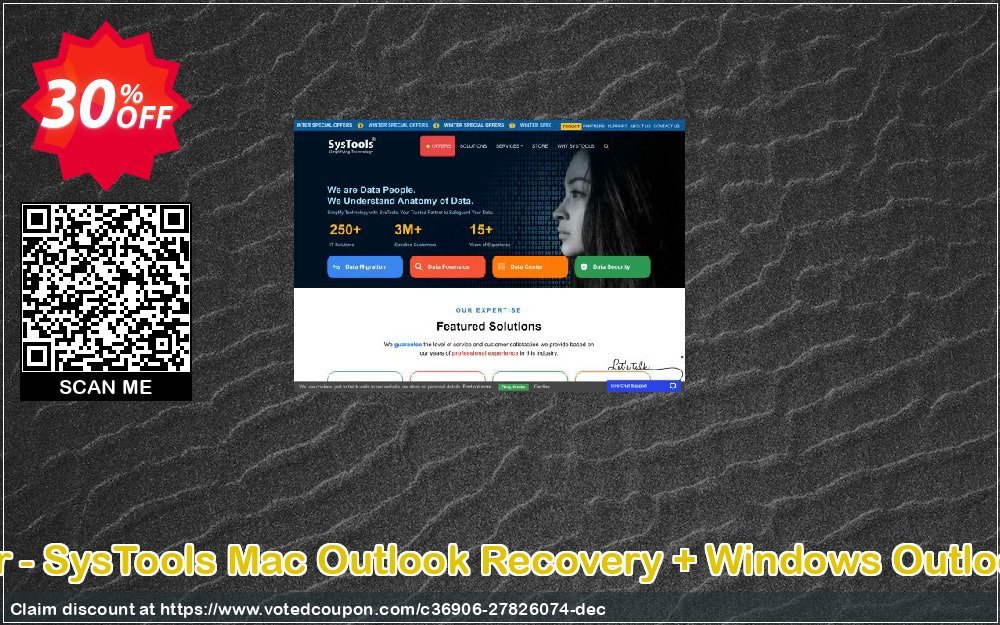 Bundle Offer - SysTools MAC Outlook Recovery + WINDOWS Outlook Recovery Coupon, discount SysTools Pre-Summer Offer. Promotion: Marvelous promotions code of Bundle Offer - SysTools Mac Outlook Recovery + Windows Outlook Recovery 2024