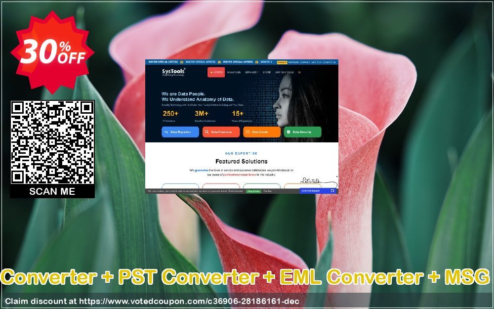 Bundle Offer - SysTools OLM Converter + PST Converter + EML Converter + MSG Converter + MBOX Converter Coupon Code Jun 2024, 30% OFF - VotedCoupon
