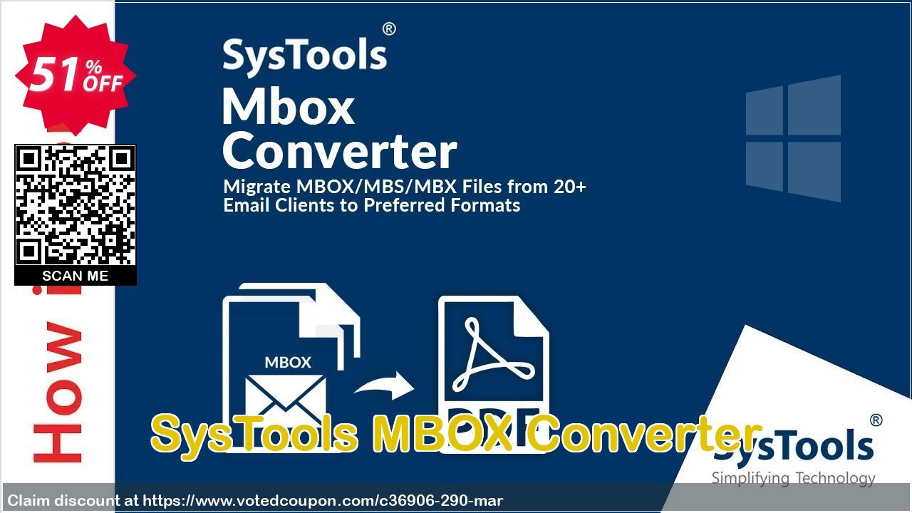 SysTools MBOX Converter Coupon, discount SysTools Spring Sale. Promotion: 