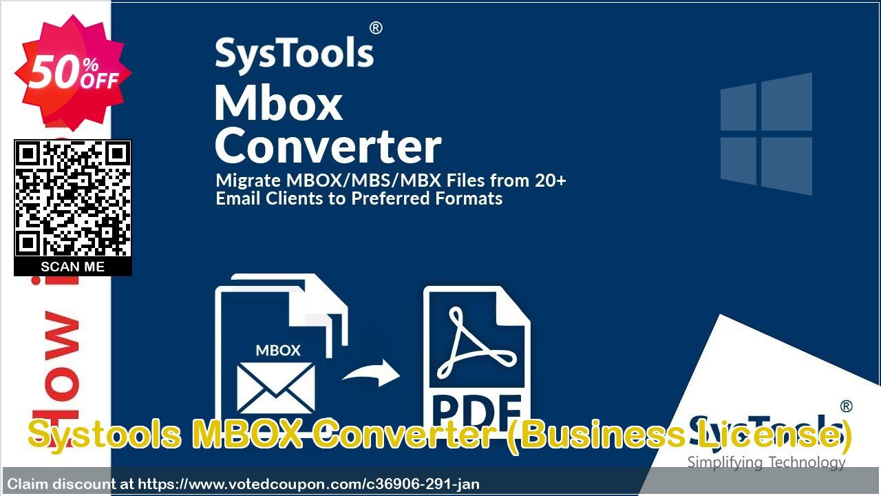 Systools MBOX Converter, Business Plan  Coupon, discount SysTools coupon 36906. Promotion: 
