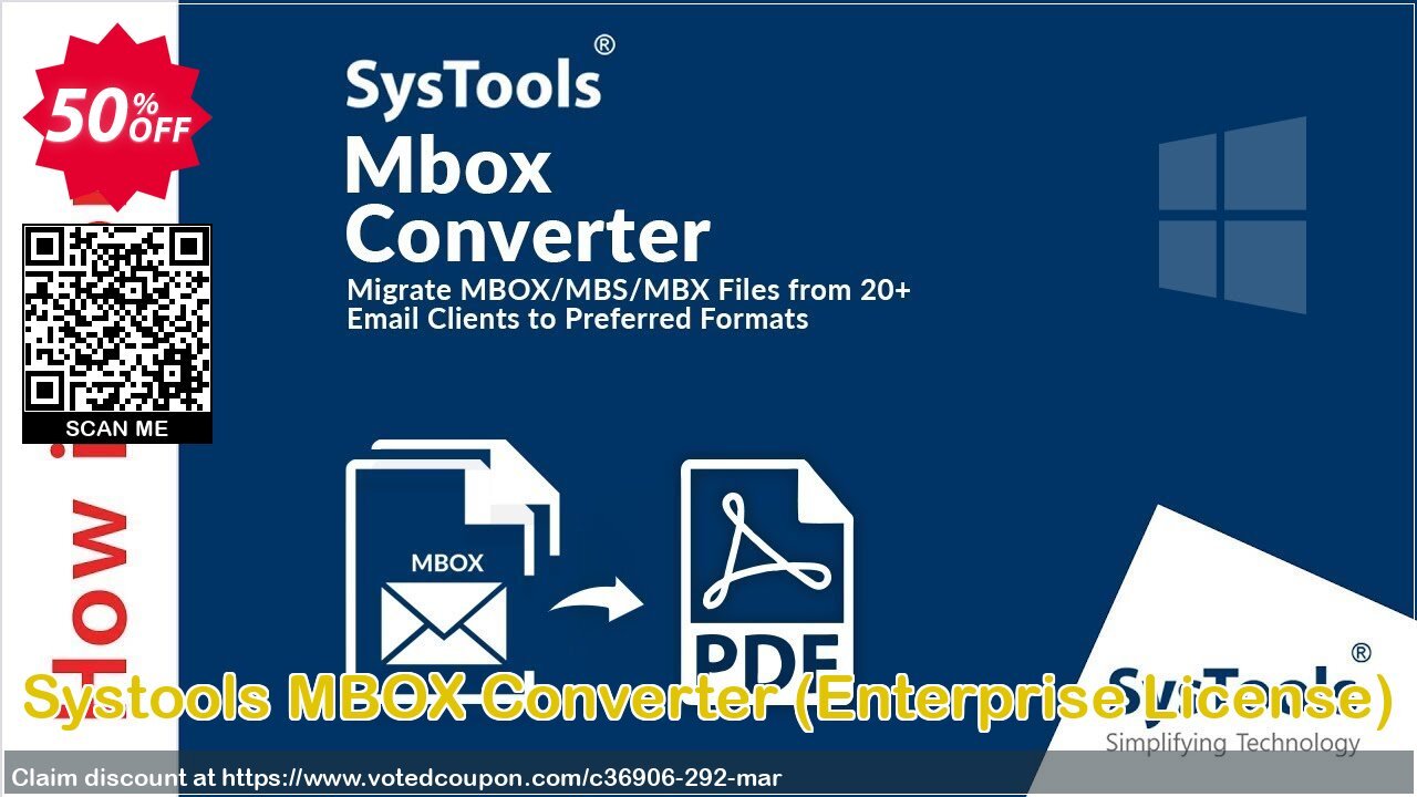 Systools MBOX Converter, Enterprise Plan  Coupon Code May 2024, 50% OFF - VotedCoupon