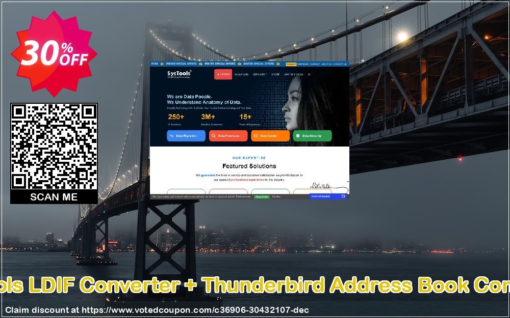 SysTools LDIF Converter + Thunderbird Address Book Converter Coupon Code May 2024, 30% OFF - VotedCoupon