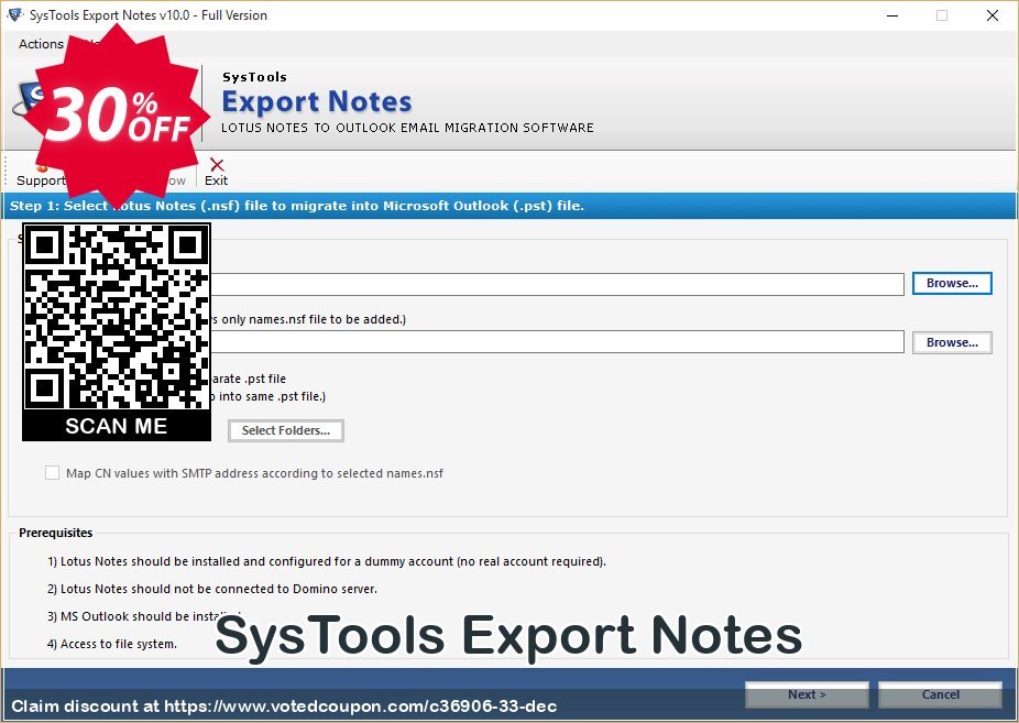 SysTools Export Notes Coupon, discount 30% OFF SysTools Export Notes, verified. Promotion: Awful sales code of SysTools Export Notes, tested & approved