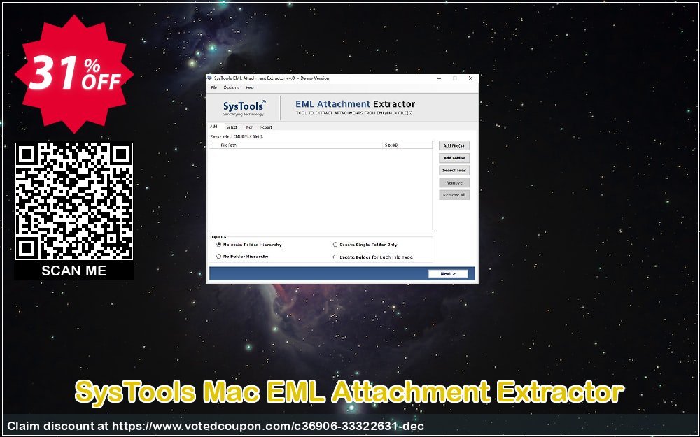 SysTools MAC EML Attachment Extractor Coupon Code Apr 2024, 31% OFF - VotedCoupon
