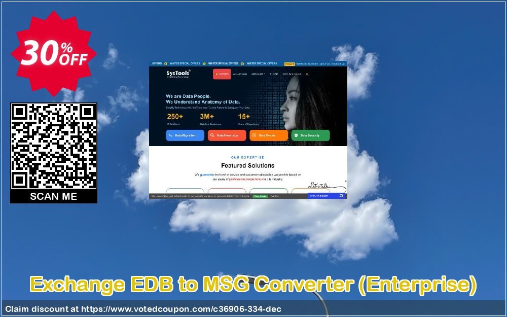Exchange EDB to MSG Converter, Enterprise  Coupon, discount SysTools coupon 36906. Promotion: 