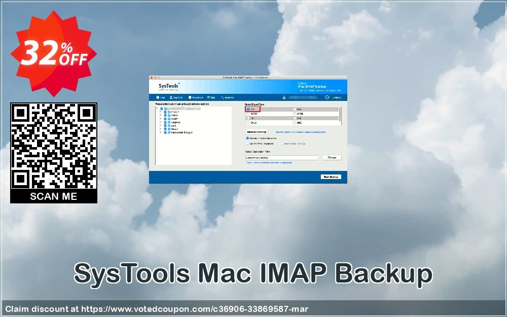 SysTools MAC IMAP Backup Coupon Code Jun 2024, 32% OFF - VotedCoupon