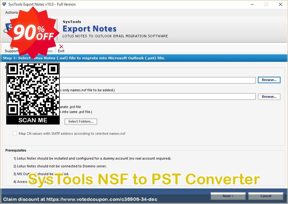 SysTools NSF to PST Converter Coupon, discount 90% OFF SysTools NSF to PST Converter, verified. Promotion: Awful sales code of SysTools NSF to PST Converter, tested & approved
