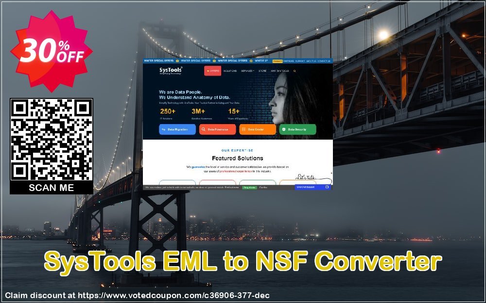 SysTools EML to NSF Converter Coupon, discount SysTools Summer Sale. Promotion: 