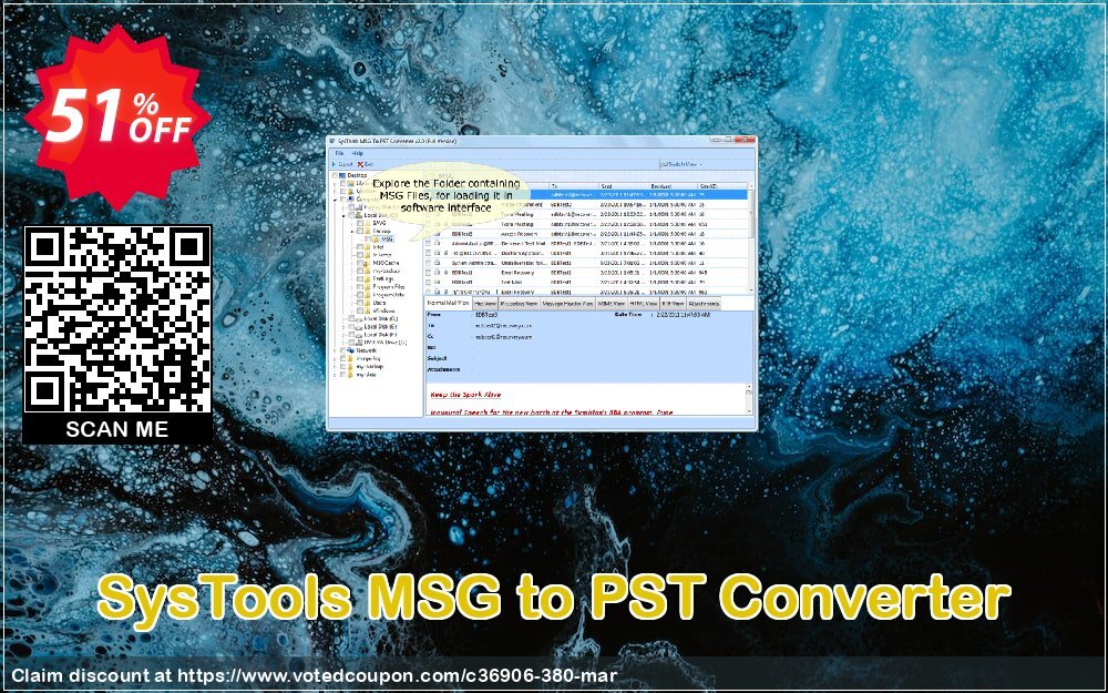 SysTools MSG to PST Converter Coupon Code Apr 2024, 51% OFF - VotedCoupon